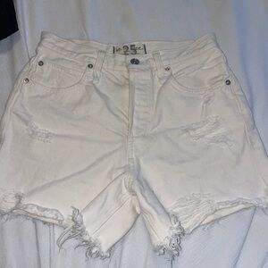 we the free denim shorts